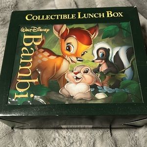 Brand new Bambi Collectible Lunchbox. Box never opened .
